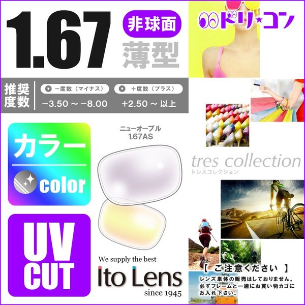 1.67非球面レンズ