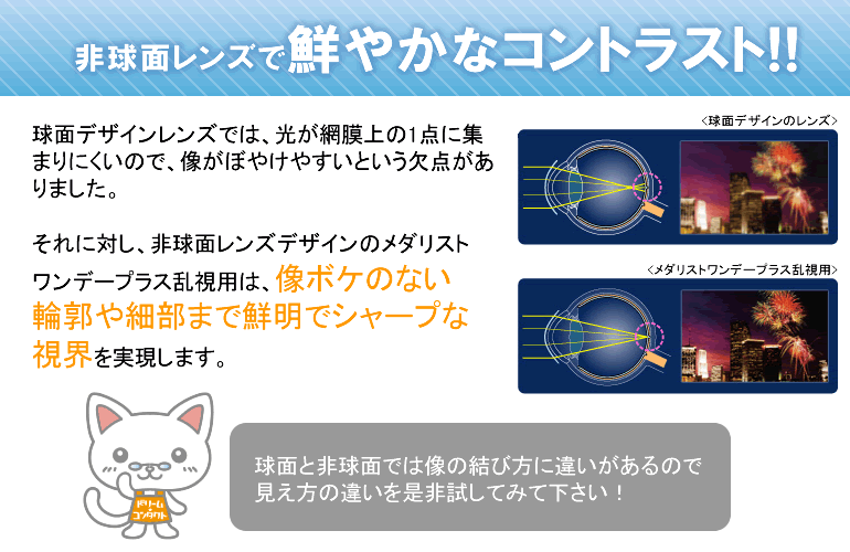 メダリストワンデープラス説明乱視用2