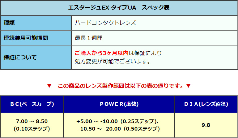 エスタージュEX タイプUA