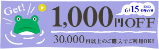 1,000円OFFクーポン