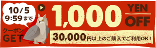 1,000円OFFクーポン