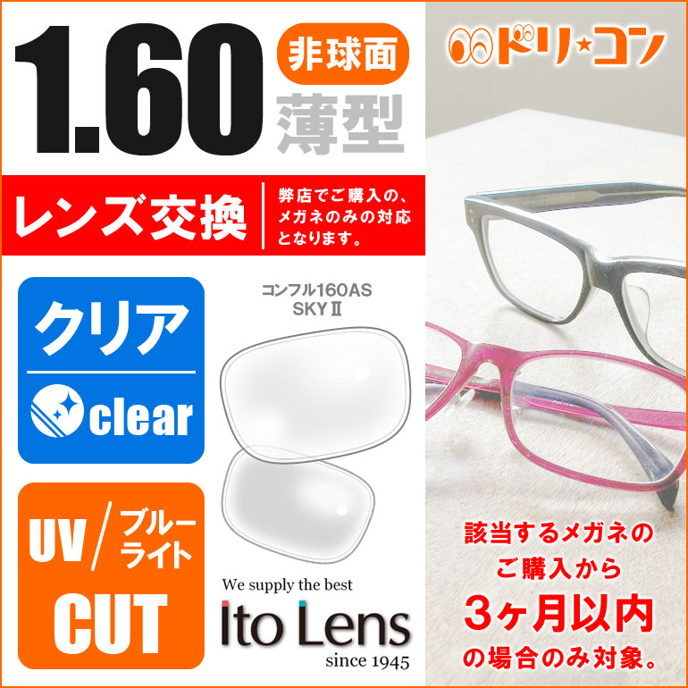 1.60非球面レンズ