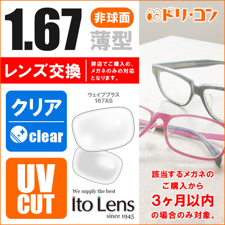 1.67非球面レンズ