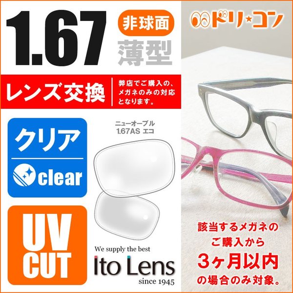 1.67非球面レンズ