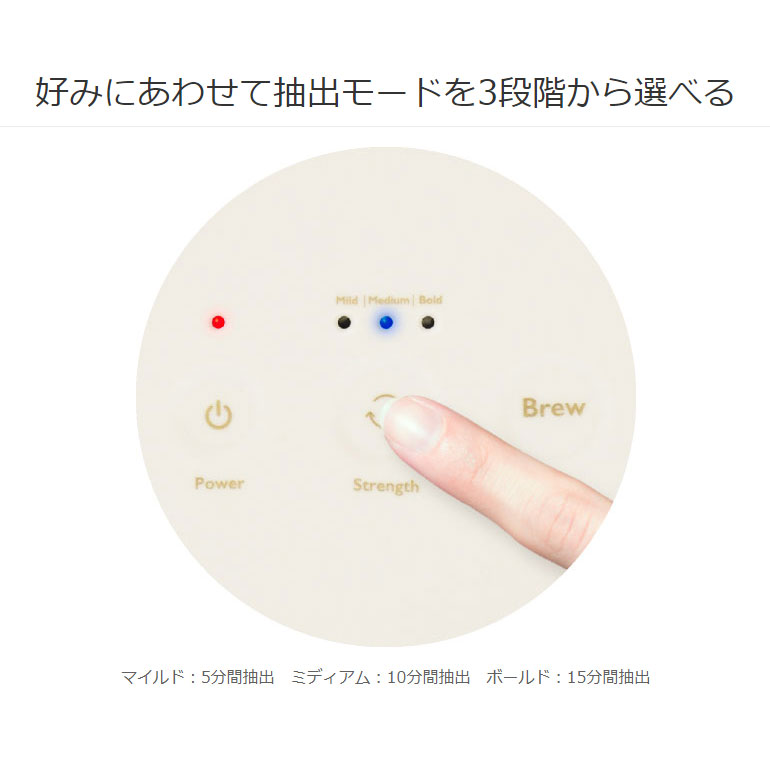コールドブリューコーヒーメーカー GH-CBCMA