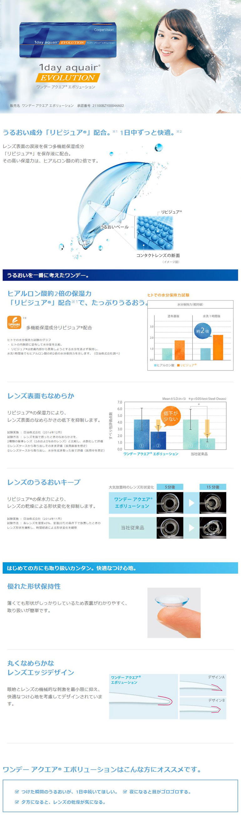 ワンデーアクエアエボリューション