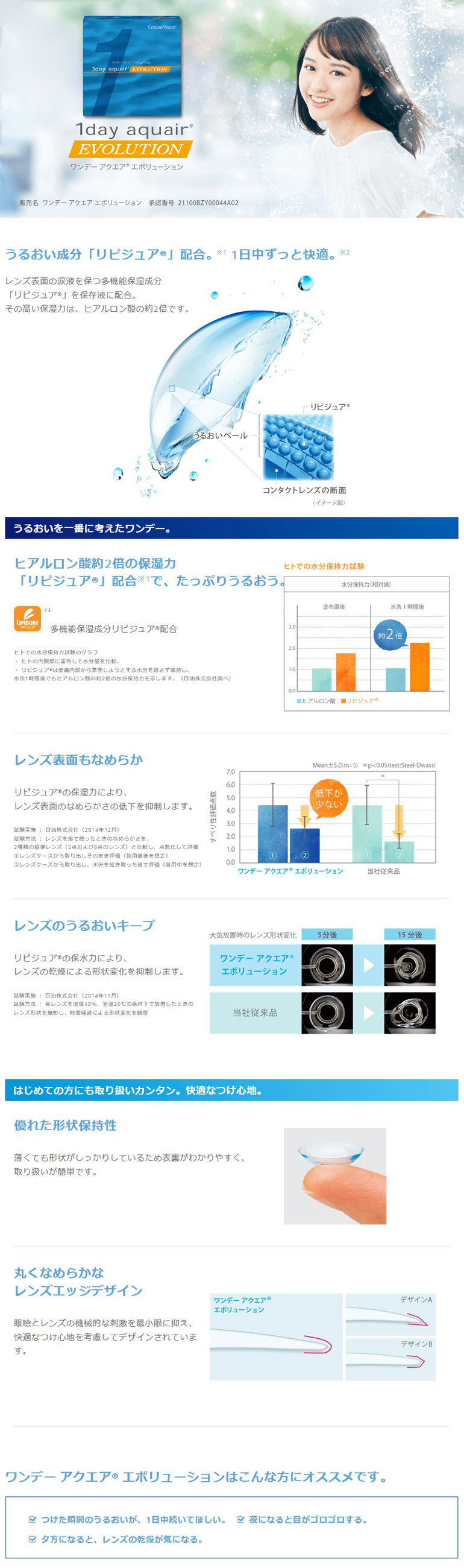 ワンデーアクエアエボリューション