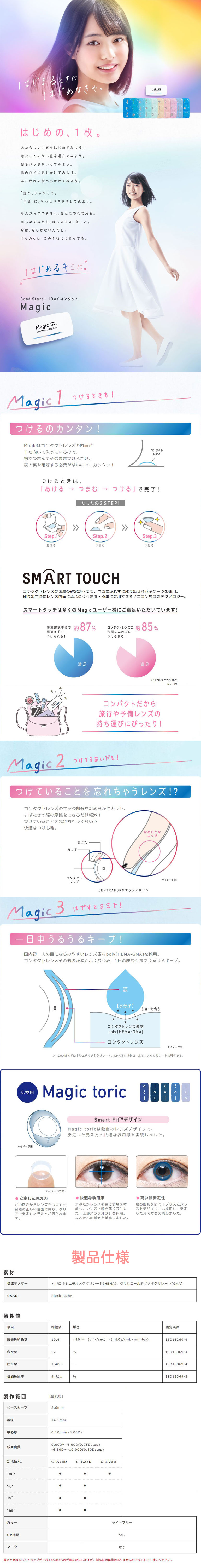メニコンマジックトーリック
