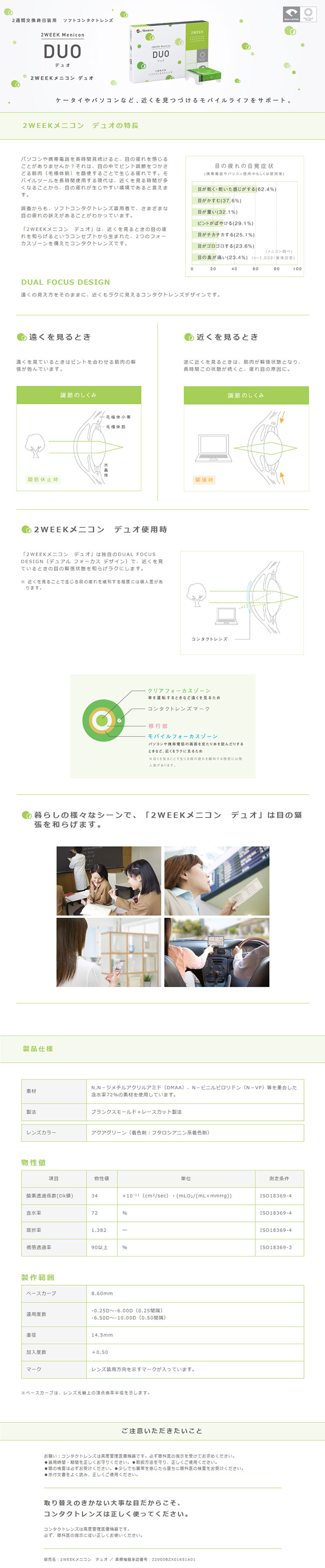 2ウィークメニコンDUO