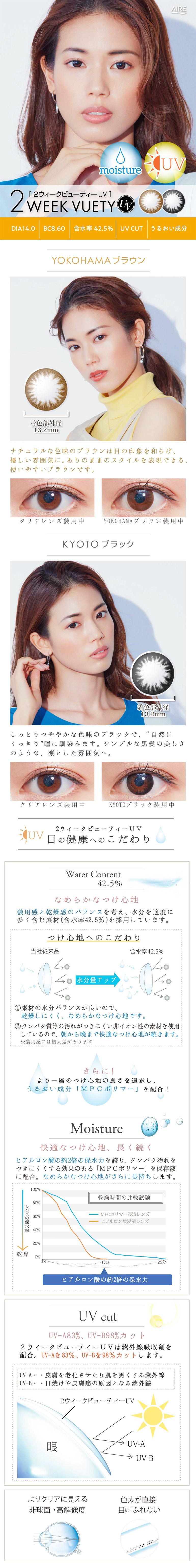 2ウィークビューティーUV